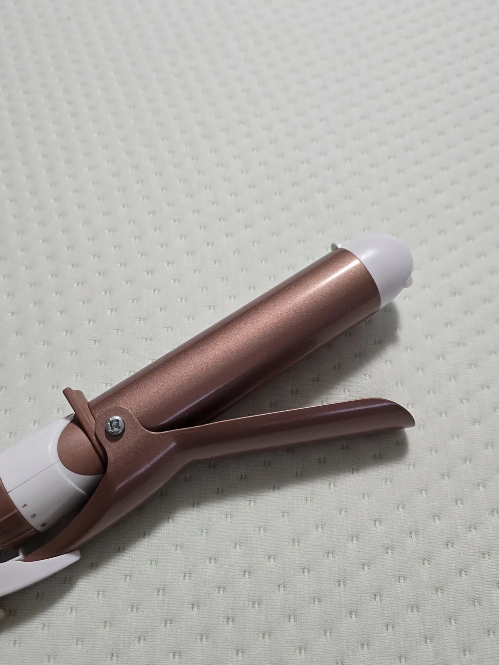 Conair Rose Gold Ceramic 1 1/4" Curling Iron - White/Rose Gold - Picture 2 of 5